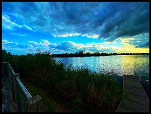 Sunset - blue- click for photo gallery